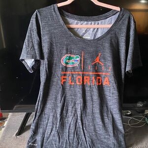 Nike Charcoal Florida Tee with Orange and Blue Accents